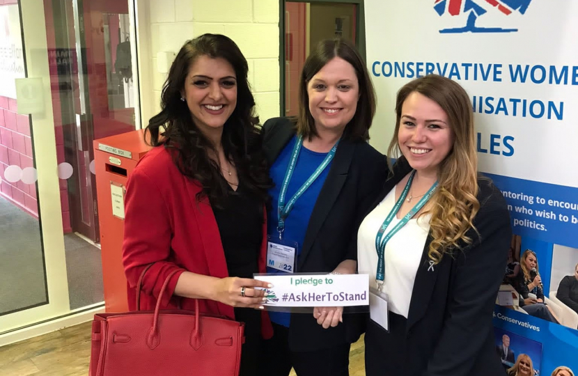 Natasha Asghar MS with Conservative Women's Organisation.