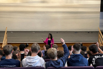Natasha Asghar Speaks to Pupils of Monmouth School for Boys