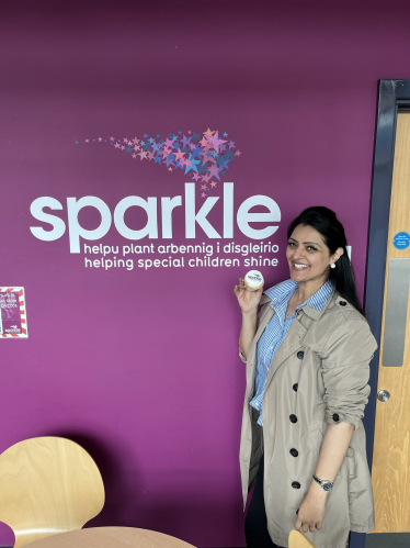 Natasha Asghar MS visiting Sparkle